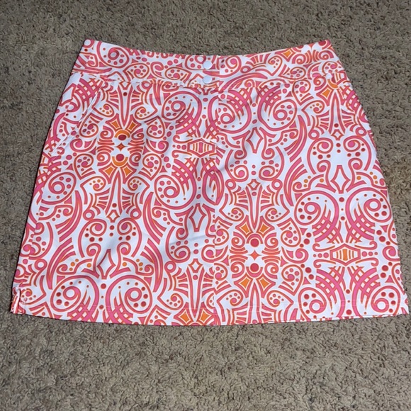 Nwot Adidas Fun Print Clima Cool Skort Sz 6 - Picture 1 of 11
